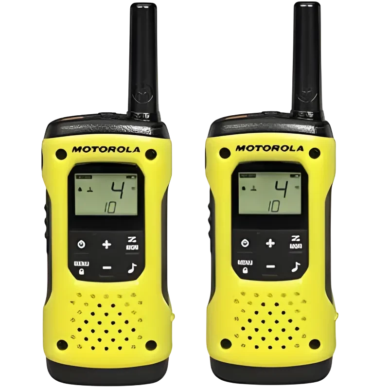 Motorola Talkabout T92 H2O rádios bidirecionais 16 canais Banda PMR - Walkie Talkie pacote de 2