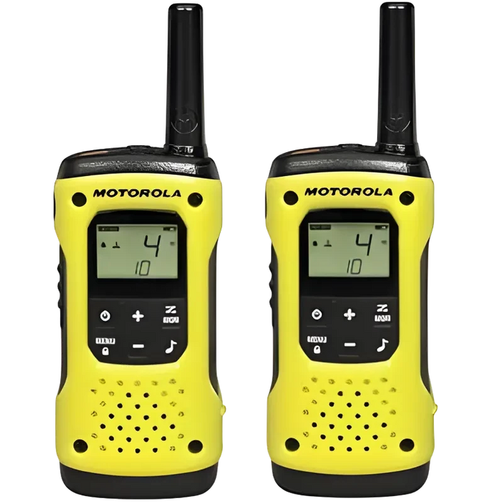Motorola Talkabout T92 H2O rádios bidirecionais 16 canais Banda PMR - Walkie Talkie pacote de 2