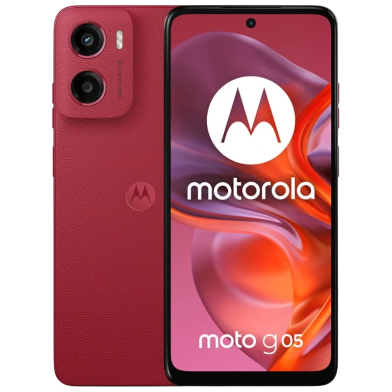 Motorola moto G05 4GB/128GB Vermelho