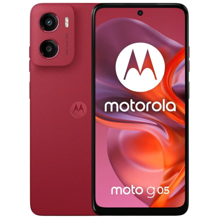 Motorola moto G05 4GB/128GB Vermelho