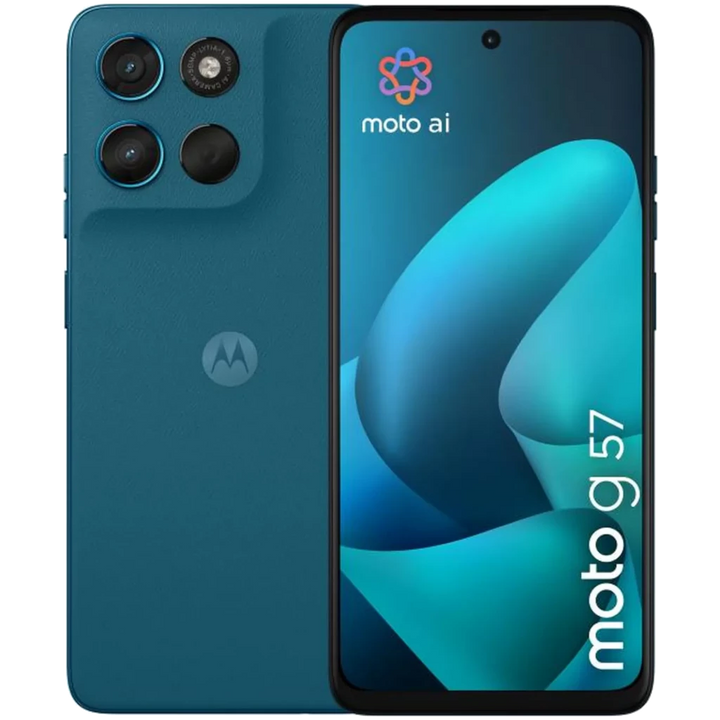 Motorola Moto G57 5G 256 GB Verde Processador Snapdragon 8 GB de RAM Câmara com OIS