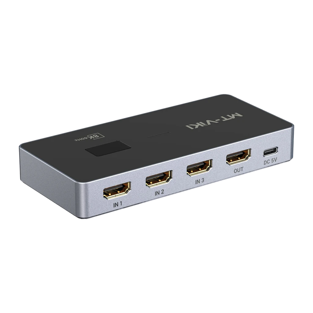 Switch HDMI MT-VIKI MT-HD031H V1.0 3 Entradas 1 Saída