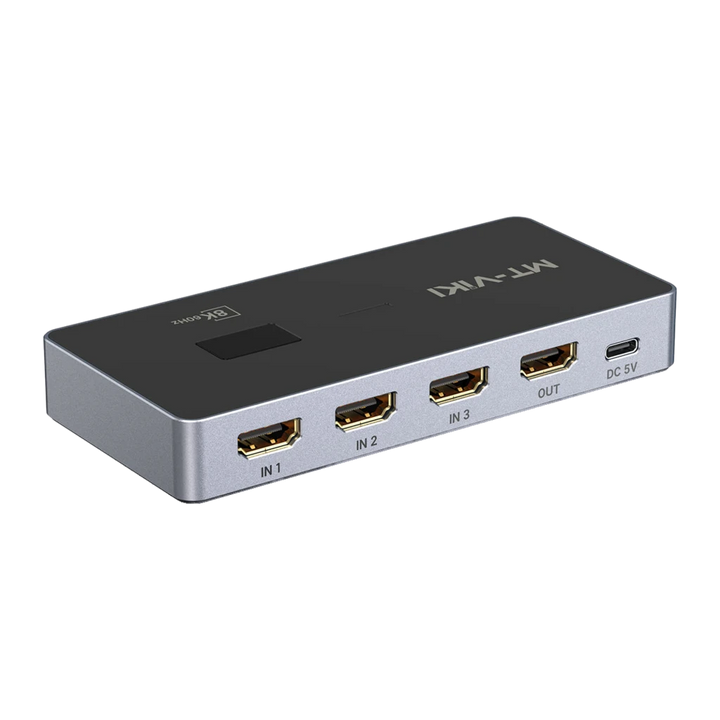 Switch HDMI MT-VIKI MT-HD031H V1.0 3 Entradas 1 Saída