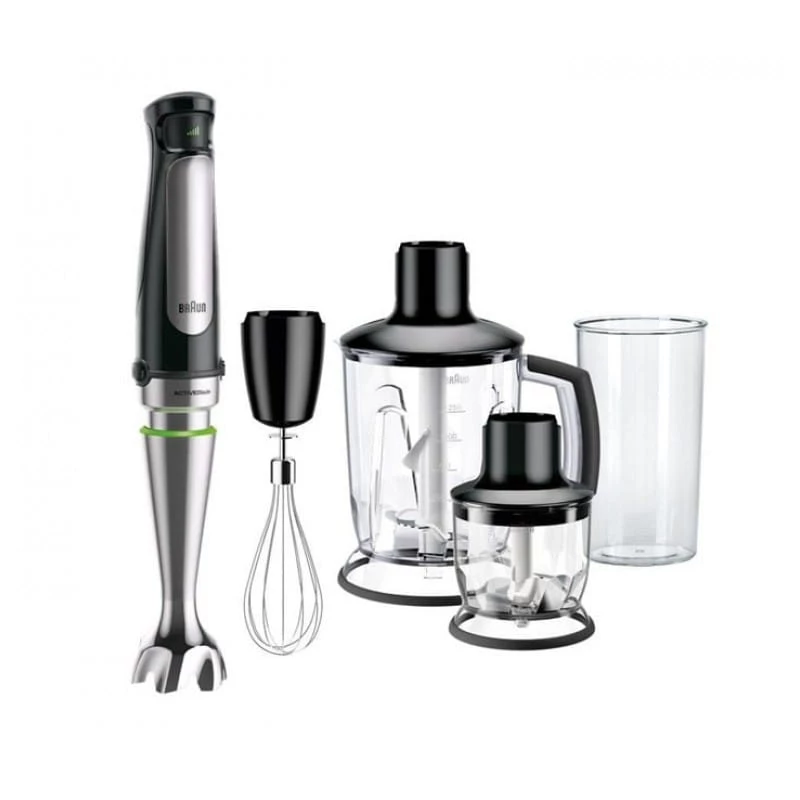 Braun MultiQuick 7 MQ 7045X 1000 W 1,2 L Preto, Aço inoxidável - Varinha mágica