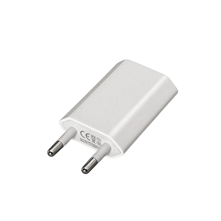 Nanocable Carregador USB 5V/1A Branco