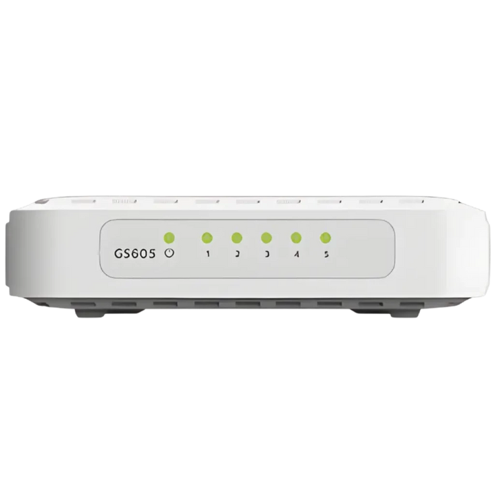 NETGEAR GS605-400PES - Switch não gerenciado com 5 portas Gigabit Ethernet