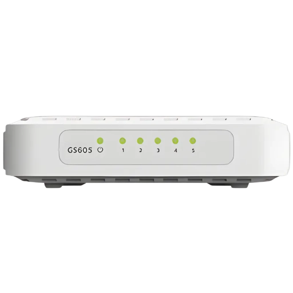 NETGEAR GS605-400PES - Switch não gerenciado com 5 portas Gigabit Ethernet