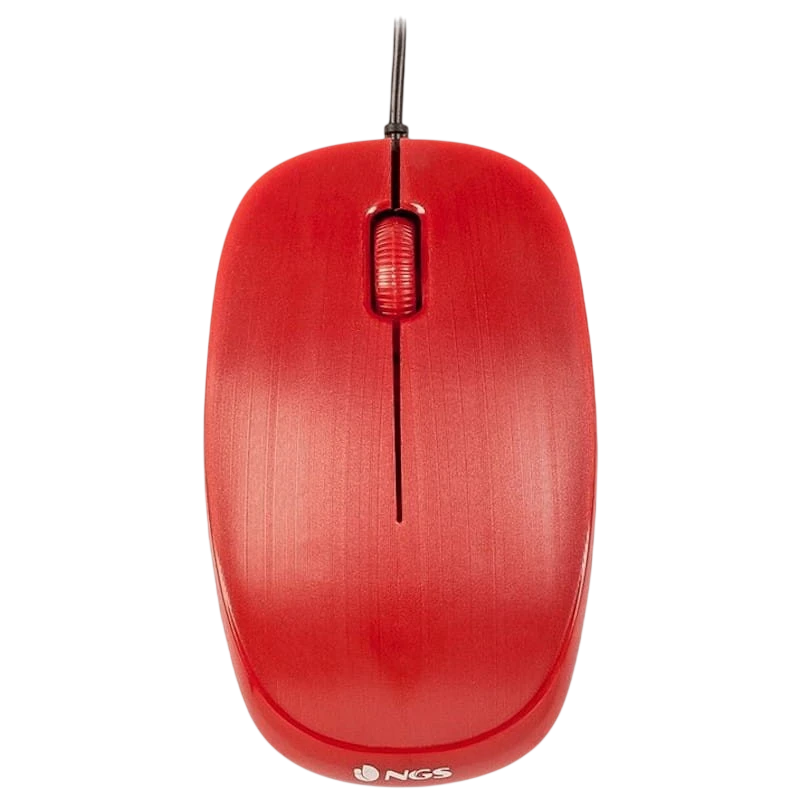 NGS Flame Mouse 1000 DPI - Vermelho