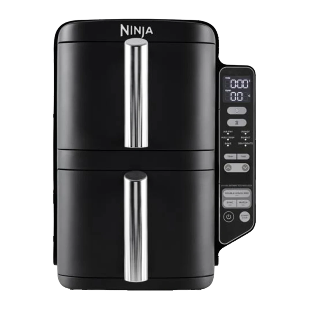 Fritadeira de Ar Ninja Double Stack SL300EU Duplo Cesto 7,6L 2470W 6 Funções