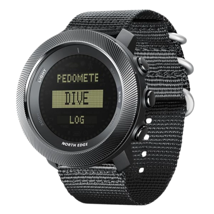 North Edge Apache D com bracelete de nylon Preto