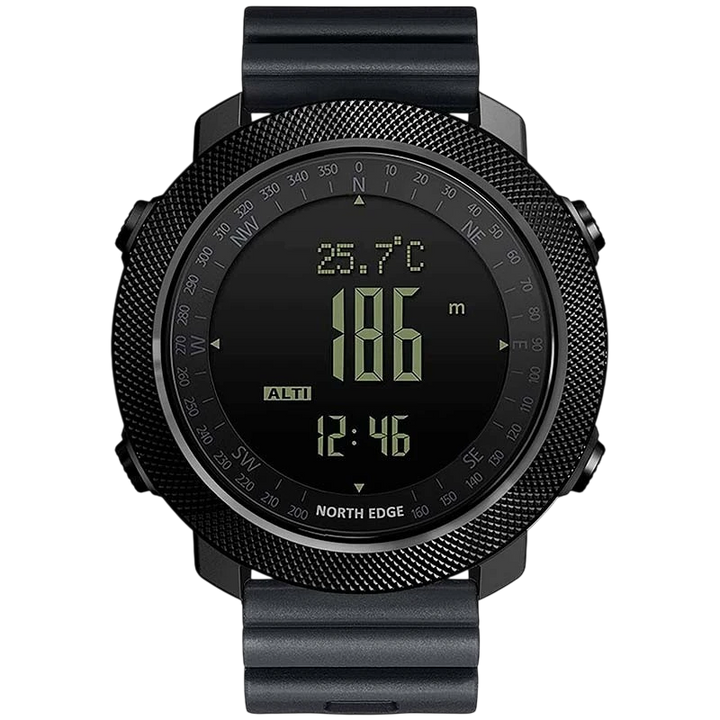 North Edge Apache com Pulseira de Silicone Preto - Relógio Digital