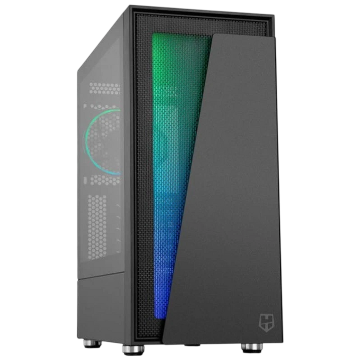 NOX Hummer Blaster Midi Box PC Preto