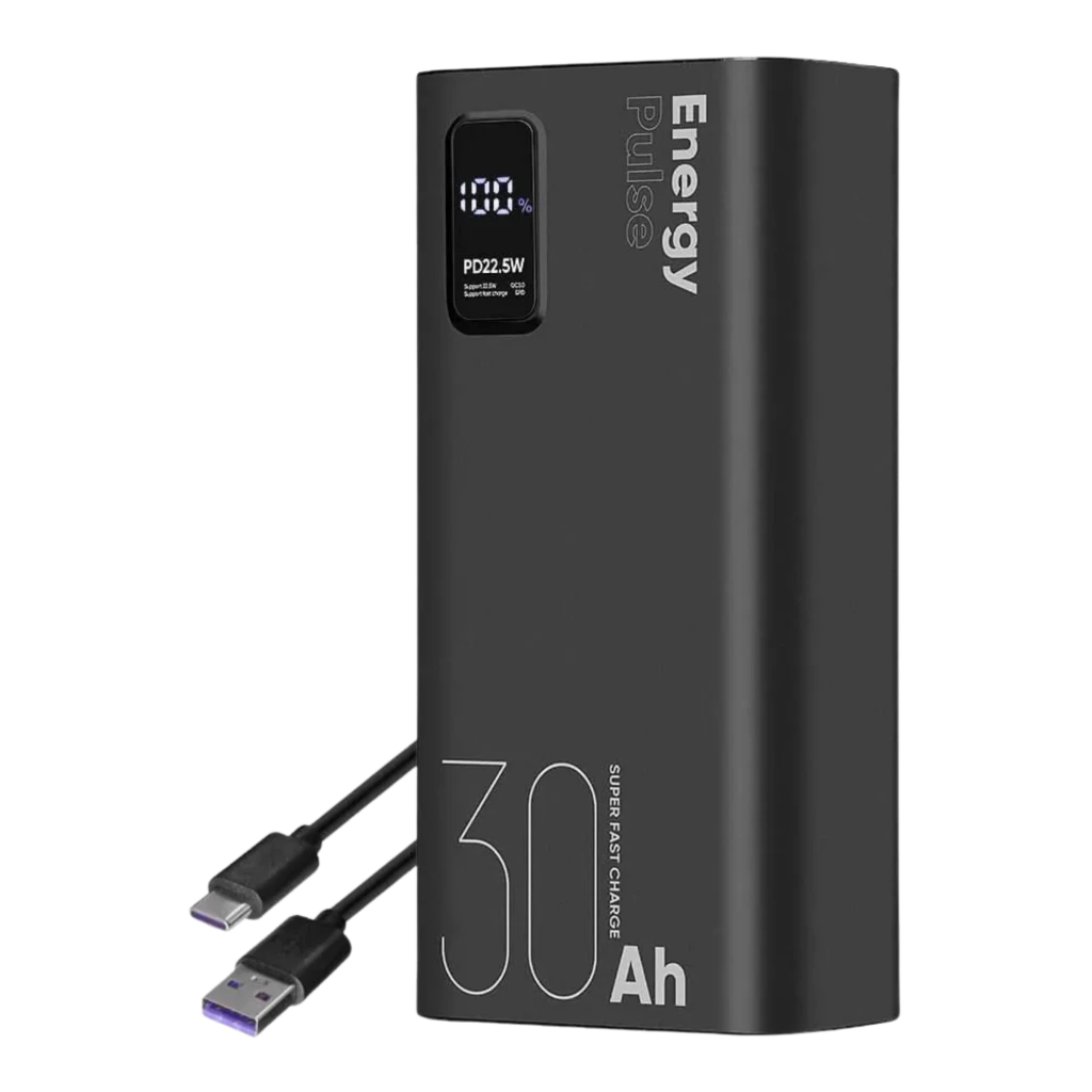 OBAL:ME EnergyPulse Power Bank 30000mAh 22,5W USB-C Preto