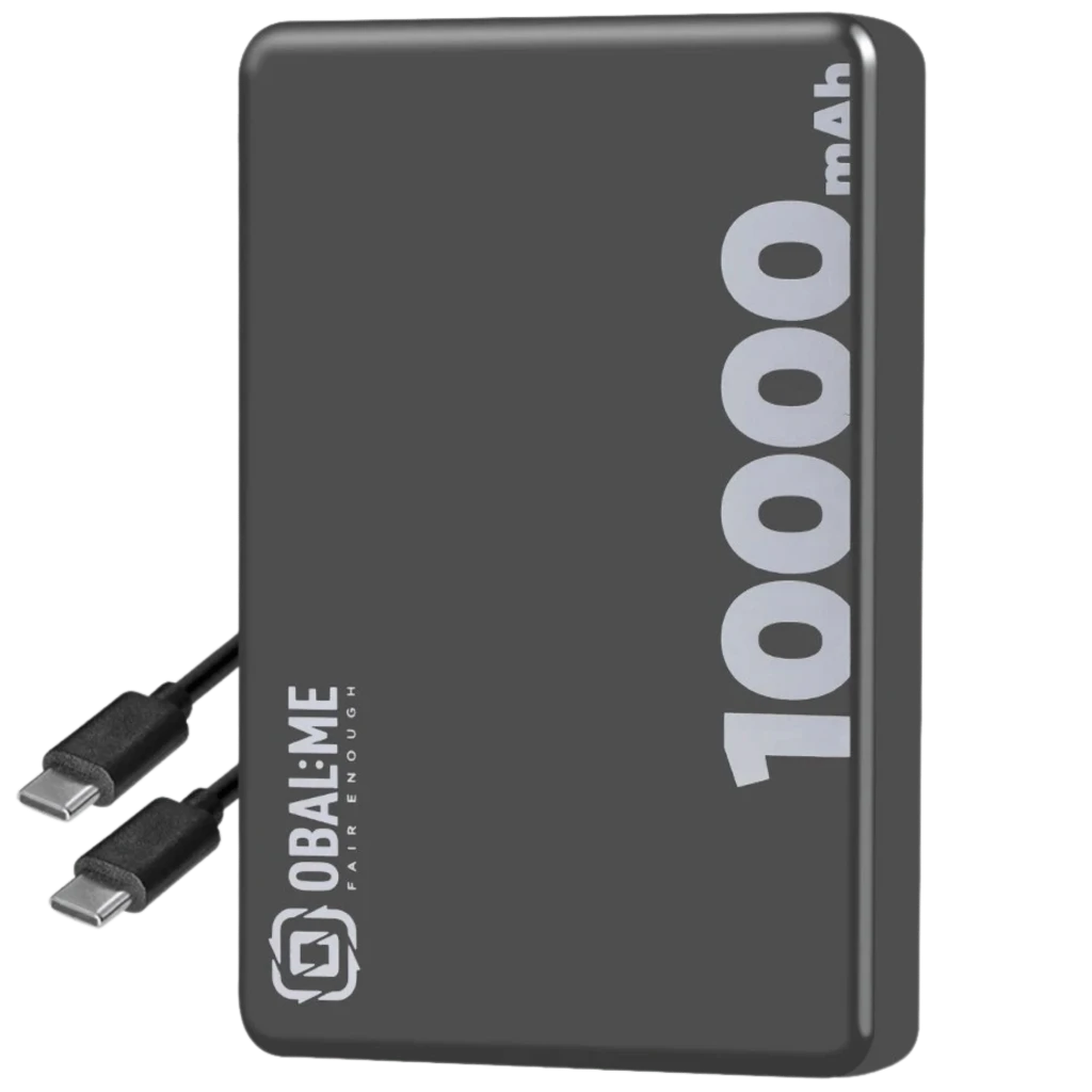 OBAL:ME MagNetix Preto 10000mAh 15W USB-C MagSafe - Powerbank