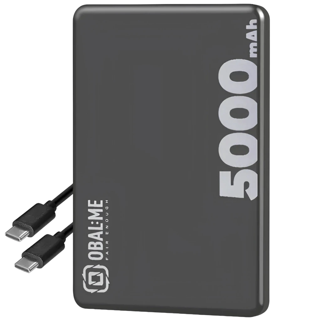 OBAL:ME MagNetix Preto 5000mAh 15W USB-C MagSafe - Powerbank