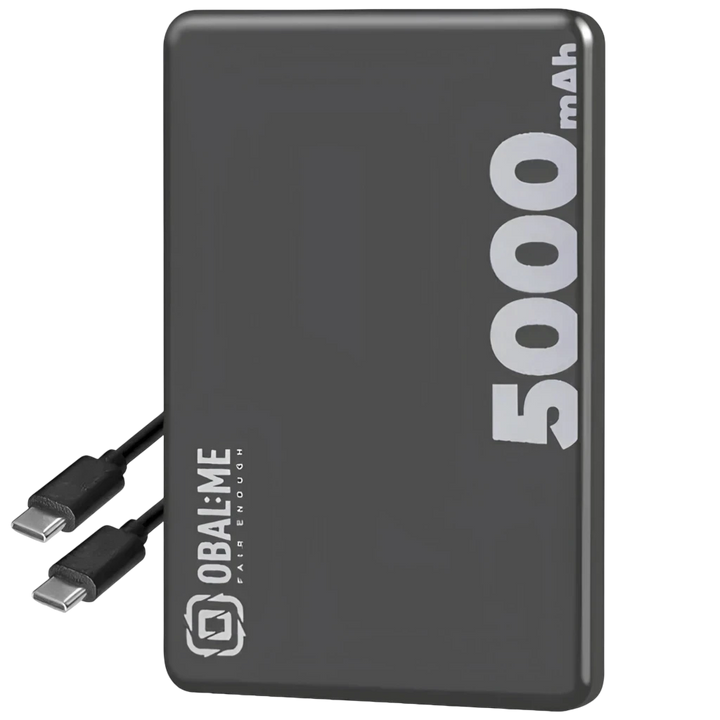 OBAL:ME MagNetix Preto 5000mAh 15W USB-C MagSafe - Powerbank