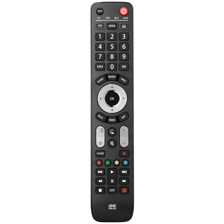 One For All Evolve 4 comando à distância IR Wireless Áudio