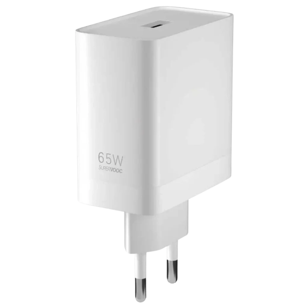 Carregador OnePlus SUPERVOOC  de 65 W com USB-A