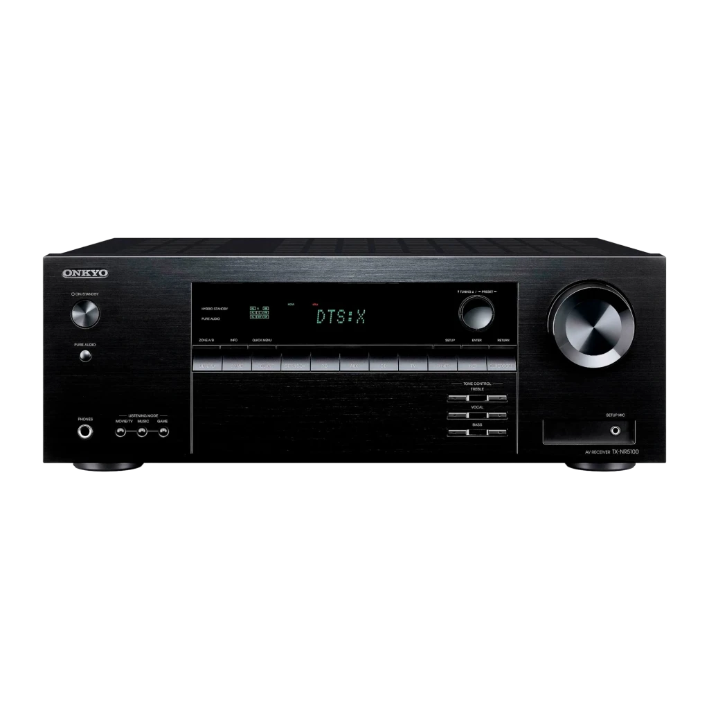 Receptor AV Onkyo TX-NR5100 Dolby Atmos 5.2.2 DTS:X 165W/canal