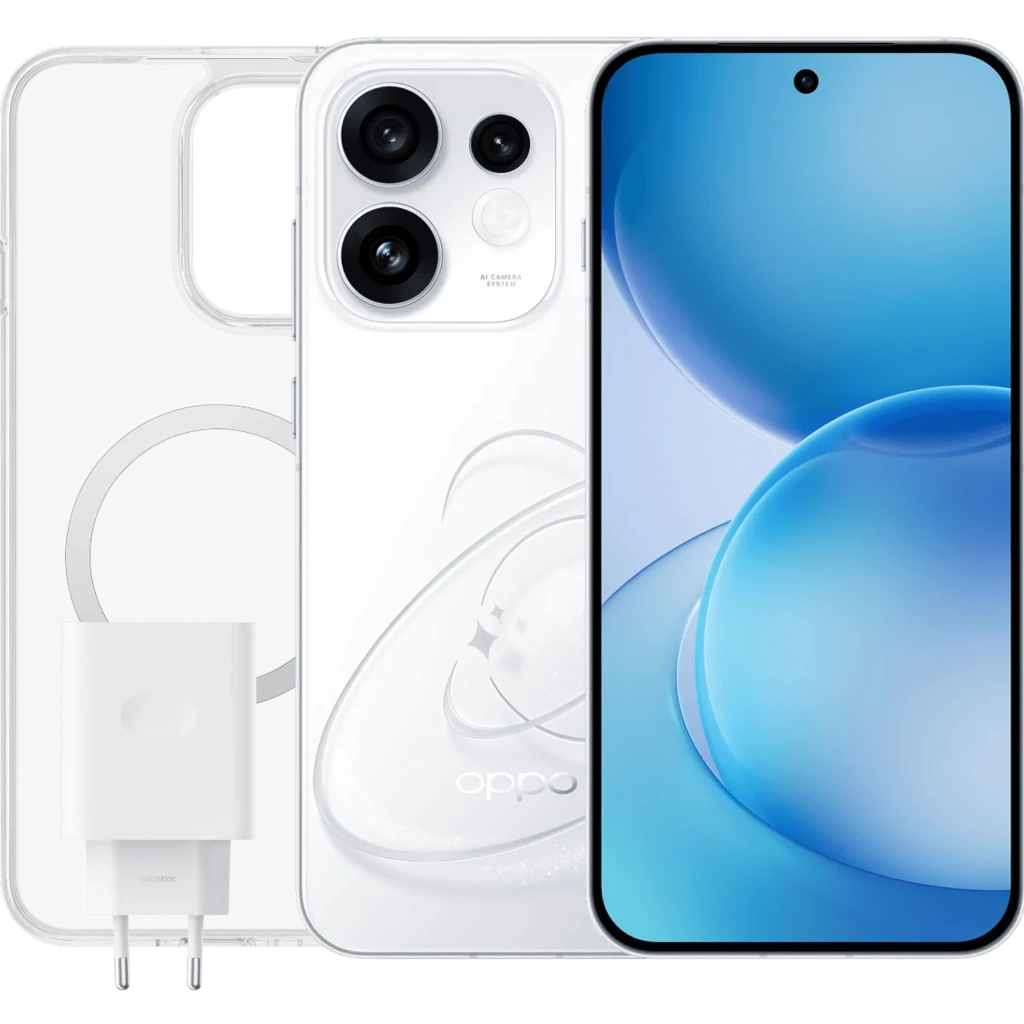 OPPO Reno16 5G 8GB/512GB Branco 50MP OIS Snapdragon 7 Gen 4
