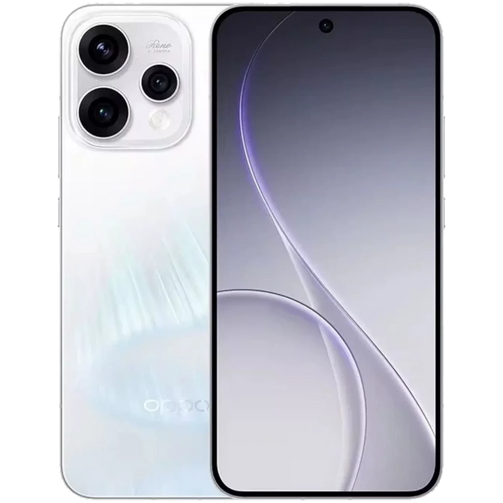 Oppo Reno15 5G 512 GB Aurora Branco Ecrã de 6,59" 8 GB de RAM Câmara traseira tripla de 50 Mpx