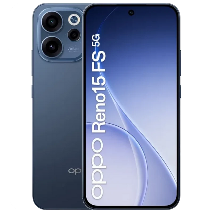 Oppo Reno15 FS 5G 512 GB Twilight Preto Bateria de 6500 mAh 8 GB de RAM Sensor frontal de 50 MPx
