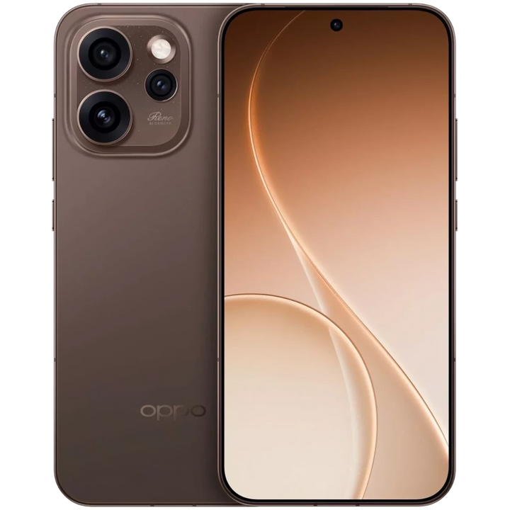 Oppo Reno15 Pro 5G 512 GB Castanho Ecrã de 6.78" 12 GB de RAM Câmara de 200 MPx