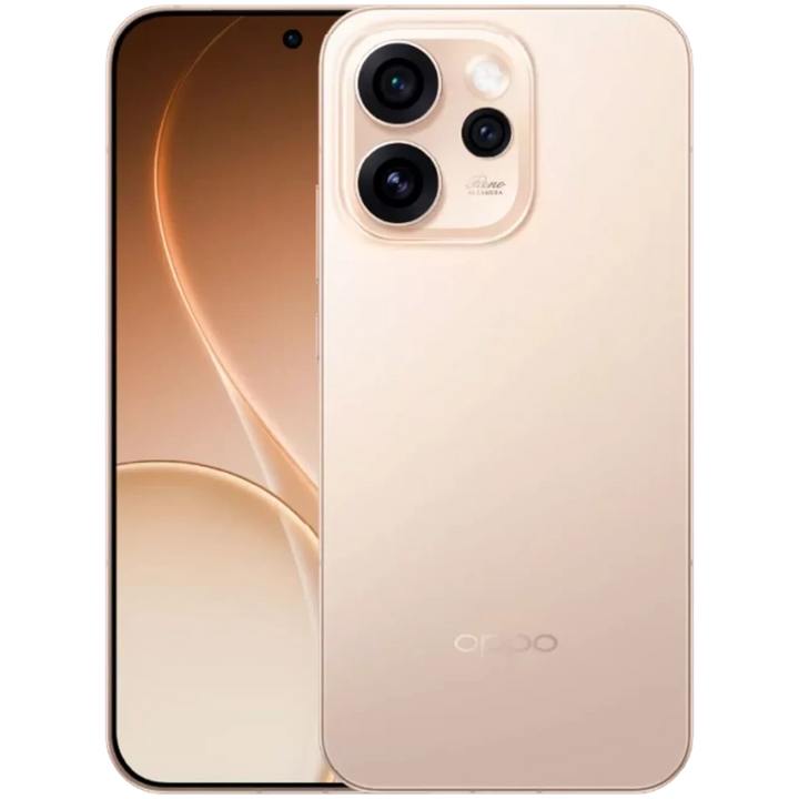 Oppo Reno15 Pro Max 5G 512 GB Dourado Bateria de 6500 mAh 12 GB de RAM MediaTek Dimensity 8450