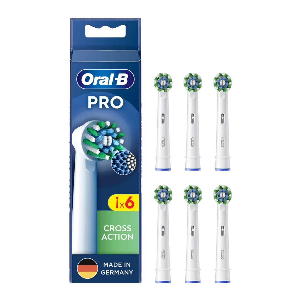 Cabeça de escova elétrica Oral-B Pro CrossAction Pack 6