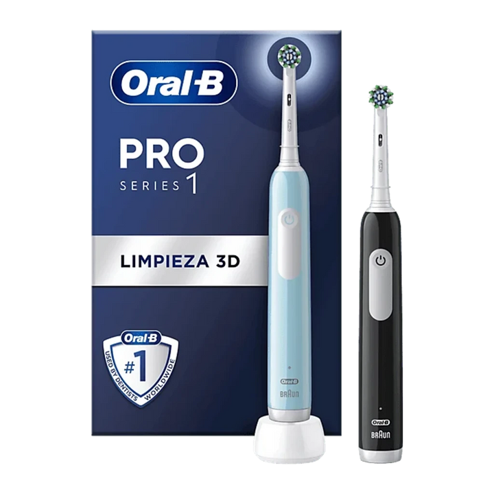 Escova Elétrica Oral-B Pro Series 1 Duo Oscilante 3D Sem Fios 240h