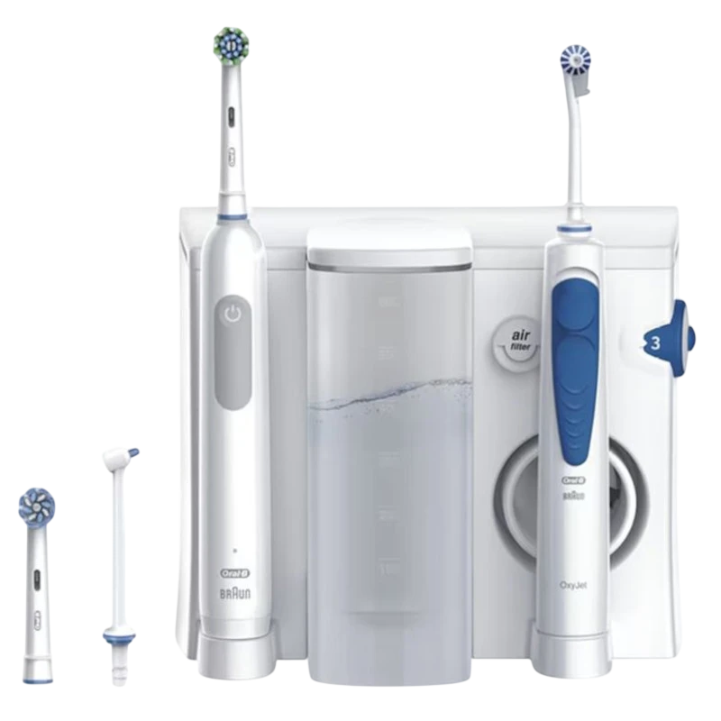 Oral-B Health Center - Escova de dentes elétrica Pro Series 1 + Irrigador dental
