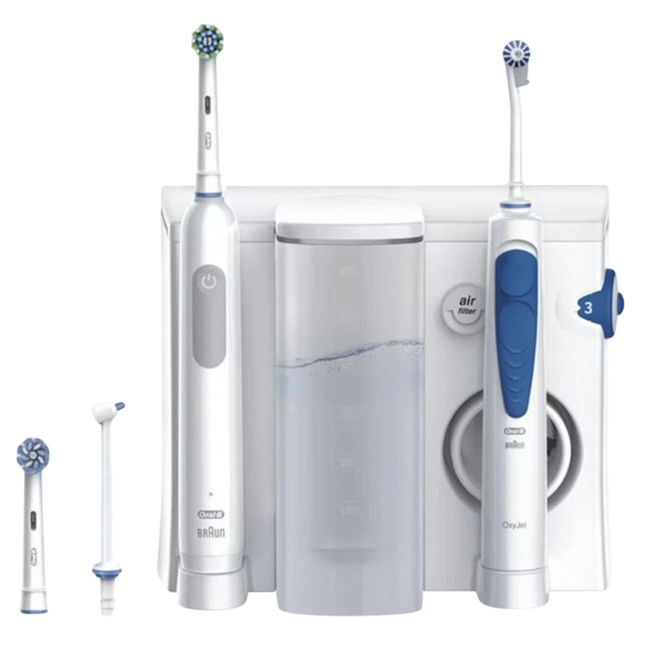 Oral-B Health Center - Escova de dentes elétrica Pro Series 1 + Irrigador dental