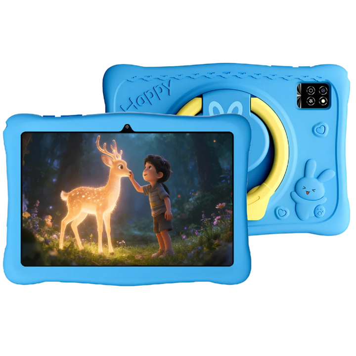 Tablet infantil Oscal KIDO 2, 10,1", 4 GB, 64 GB, controlo parental, Azul