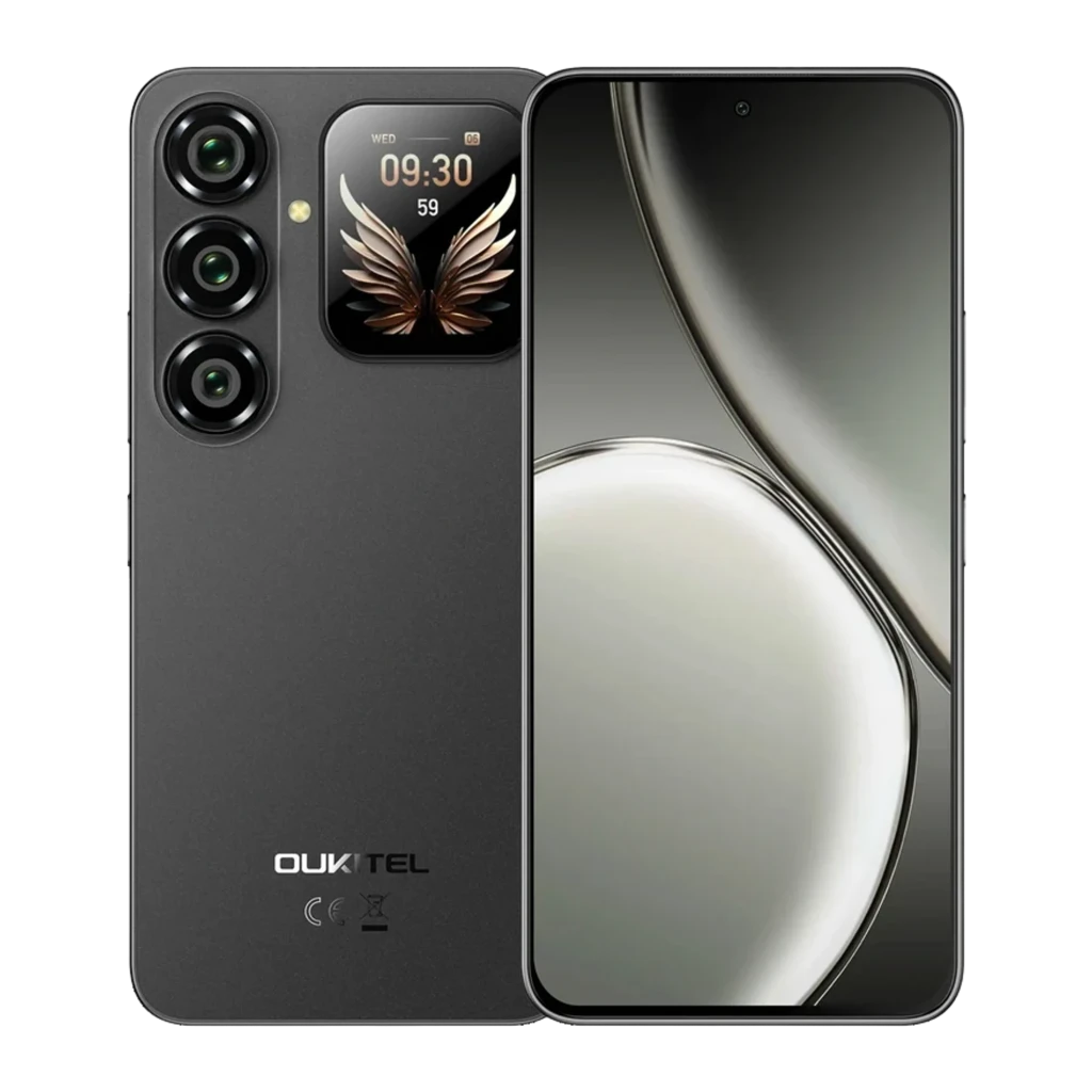 Oukitel P2 Plus 12GB/256GB Preto 6,7 polegadas AMOLED 120Hz