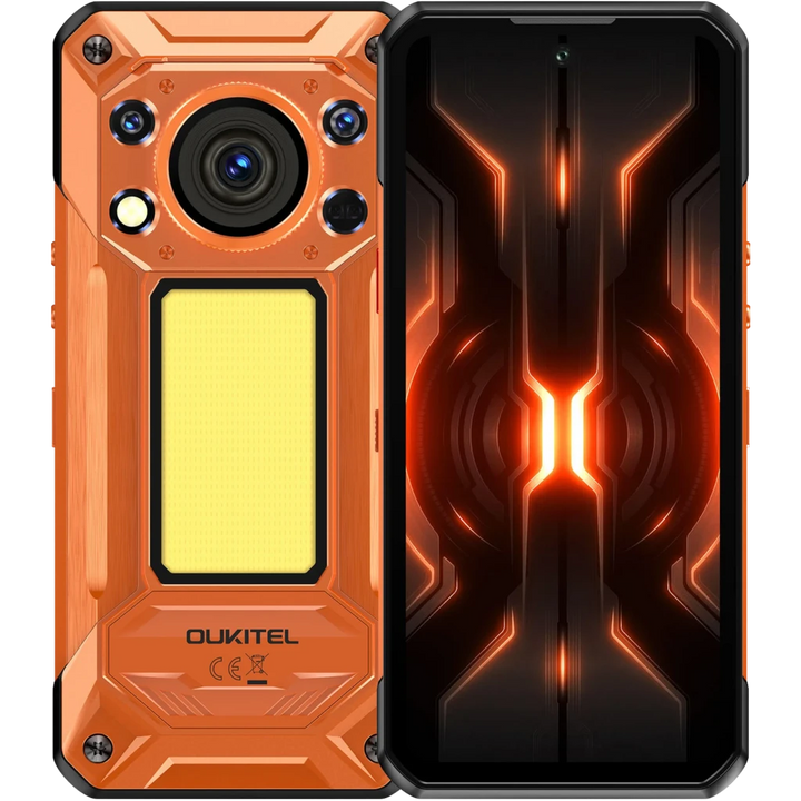 Oukitel WP500 5G 1 TB Laranja IP68 10 000 mAh 12 GB