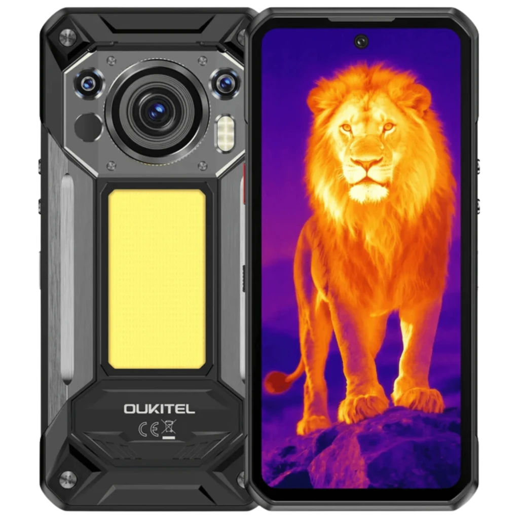 Oukitel WP500 Ultra Thermal 12 GB/1 TB Preto  6,78" 120Hz Câmara térmica