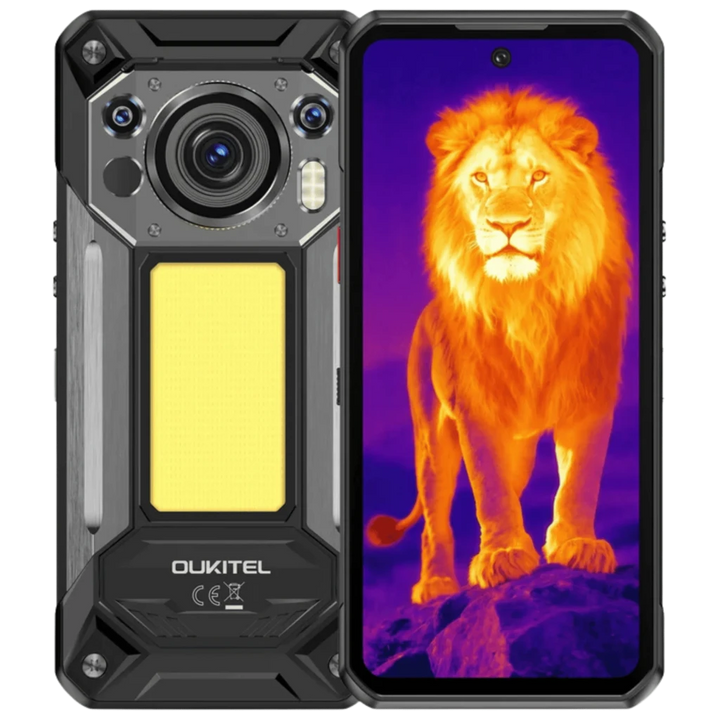 Oukitel WP500 Ultra Thermal 12 GB/1 TB Preto  6,78" 120Hz Câmara térmica