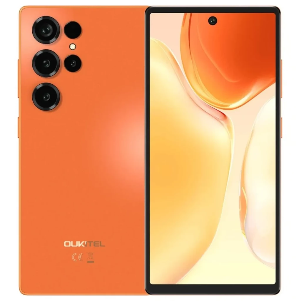 Oukitel C66 4G 128 GB Laranja 4 GB 5000 mAh