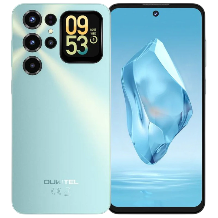 Oukitel C68 Plus Azul 512 GB Ecrã traseiro 8 GB de RAM Bateria de 6000 mAh