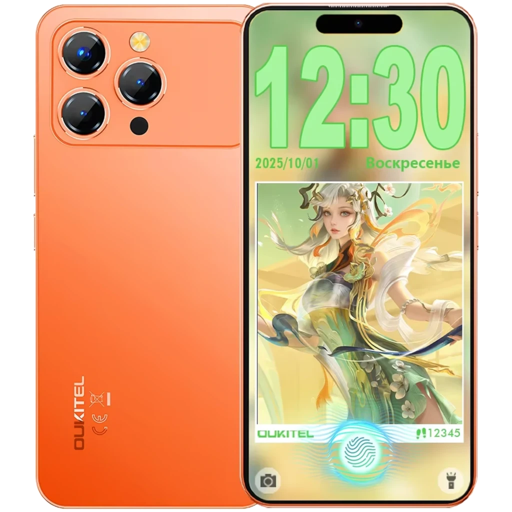 Oukitel P1 Pro 512 GB Laranja Processador MediaTek 8 GB de RAM Câmara de 50 MP