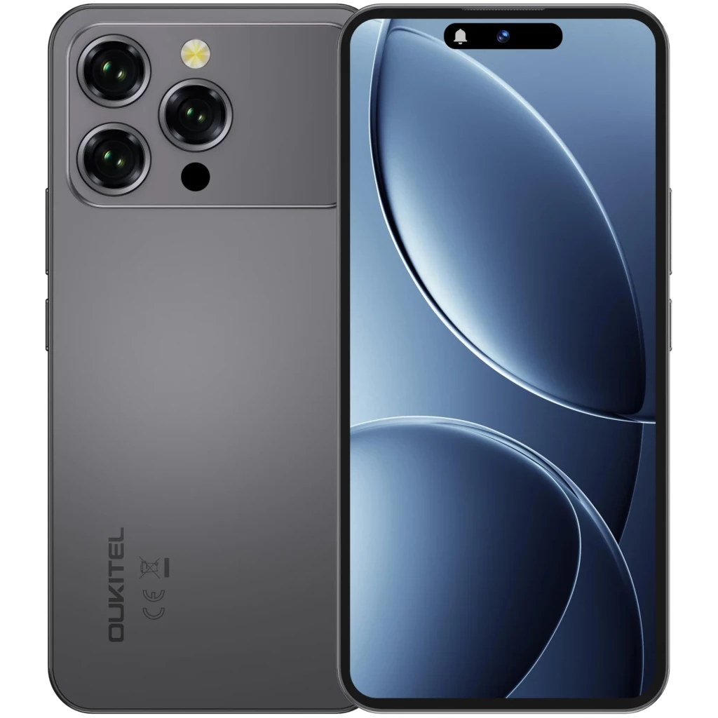 Oukitel P1 Pro 512 GB Preto Ecrã de 6,7 polegadas 8 GB de RAM Processador MediaTek Helio G100