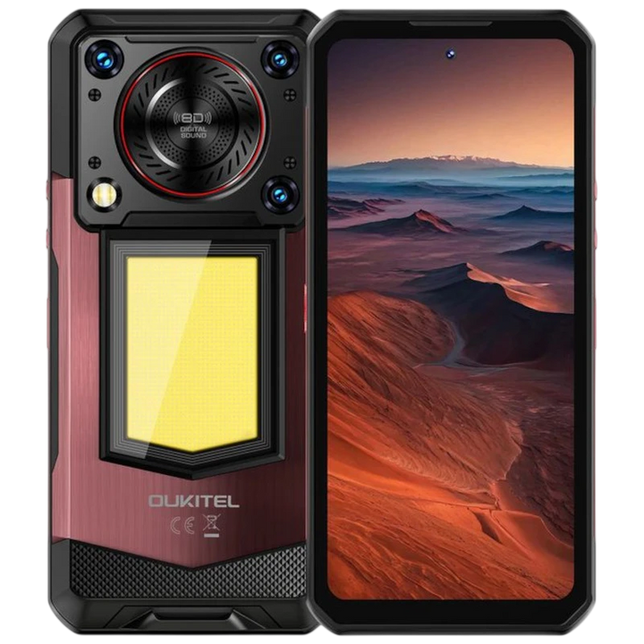 Oukitel WP56 5G 8GB/256GB Vermelho Rugged