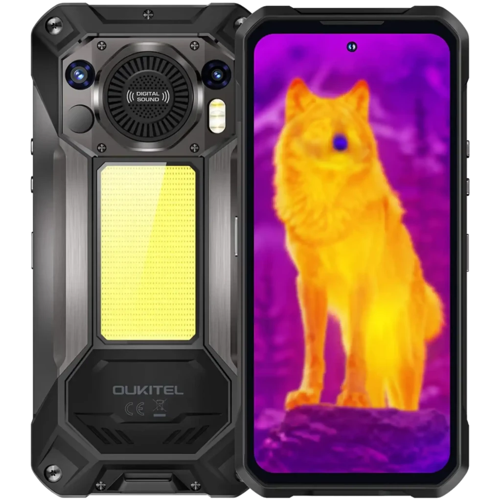 Oukitel WP61 Ultra 512GB Rugged Câmara térmica 12 GB de RAM Bateria de 20000 mAh