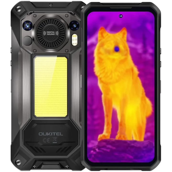 Oukitel WP61 Ultra 512GB Rugged Câmara térmica 12 GB de RAM Bateria de 20000 mAh