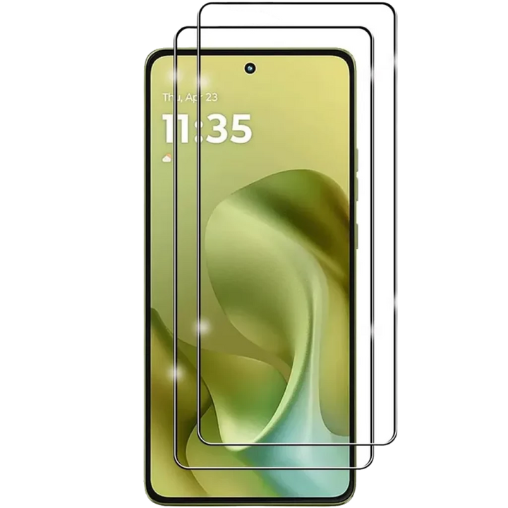 Pack x2 Protector  de vidro temperado Motorola Moto G86 Full Screen 3D