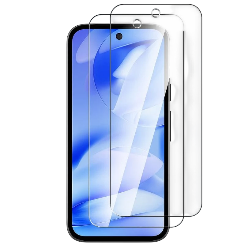 Conjunto de 2 protetores de vidro temperado Google Pixel 9a Full Screen 3D