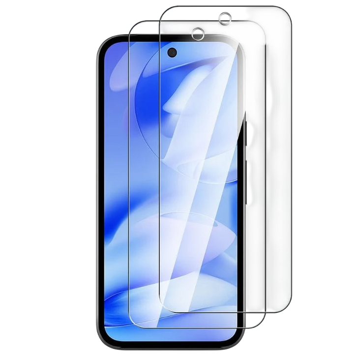 Conjunto de 2 protetores de vidro temperado Google Pixel 9a Full Screen 3D