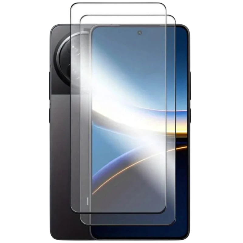 Pacote com 2 protetores de vidro temperado Xiaomi Poco F7 Ultra / Pro Full Screen 3D