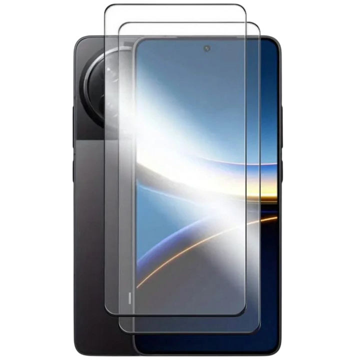 Pacote com 2 protetores de vidro temperado Xiaomi Poco F7 Ultra / Pro Full Screen 3D