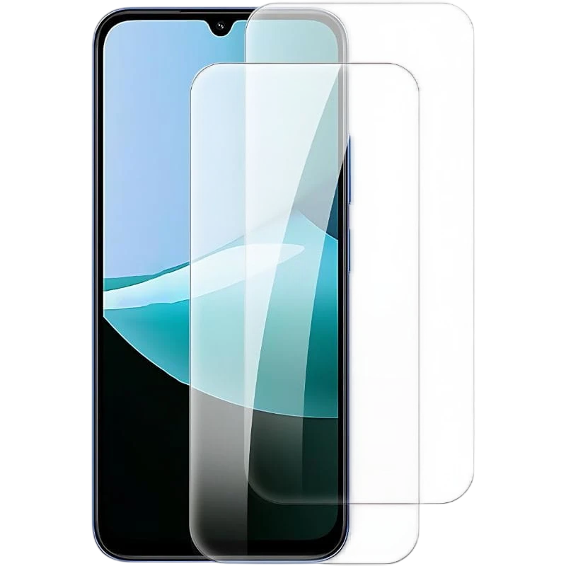 Pack x2protetores de ecrã de vidro temperado 3D para Xiaomi Redmi 15C 4G/5G